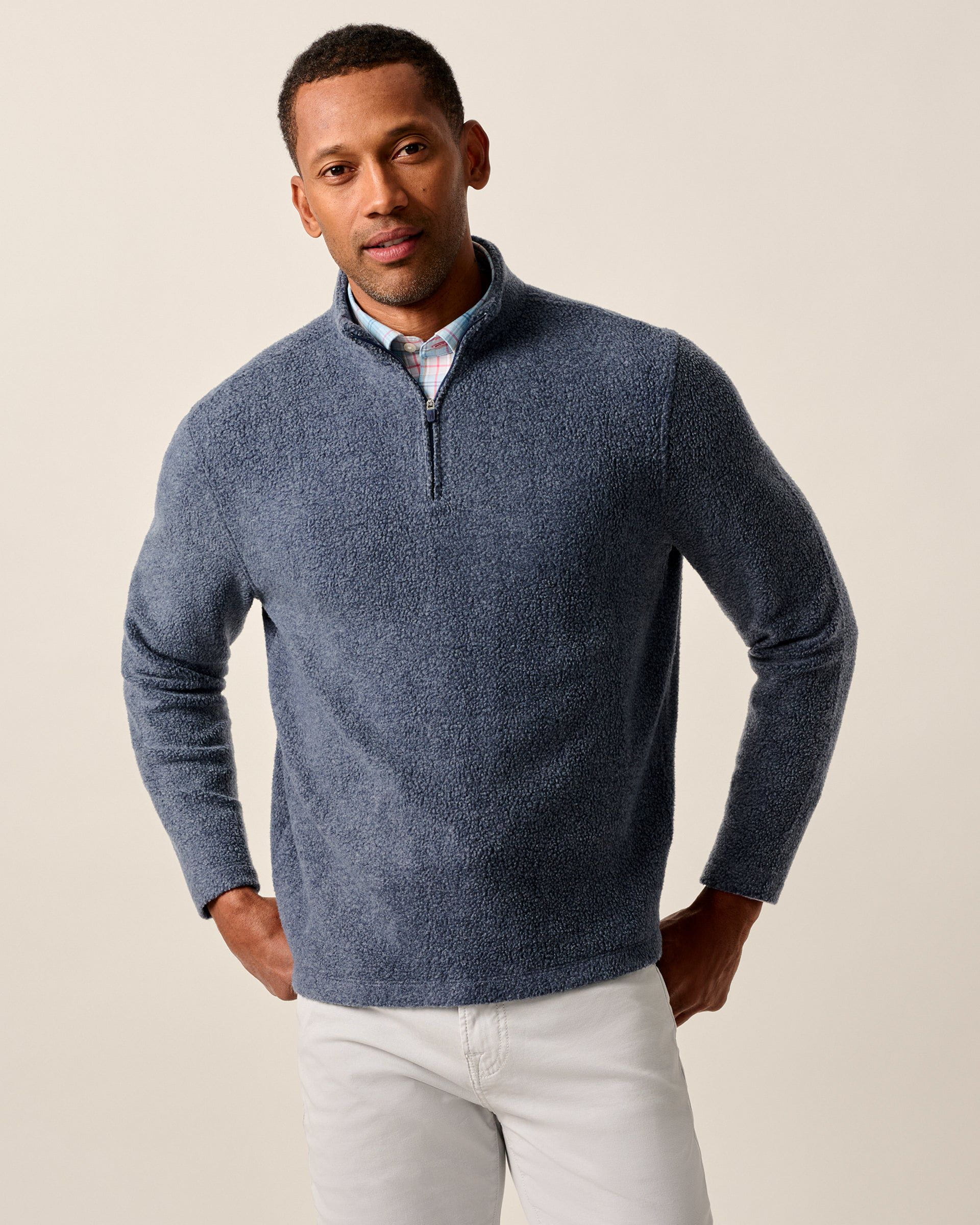 Dion Sherpa 1/4 Zip Pullover johnnie-O Mens (7847979) | eBay