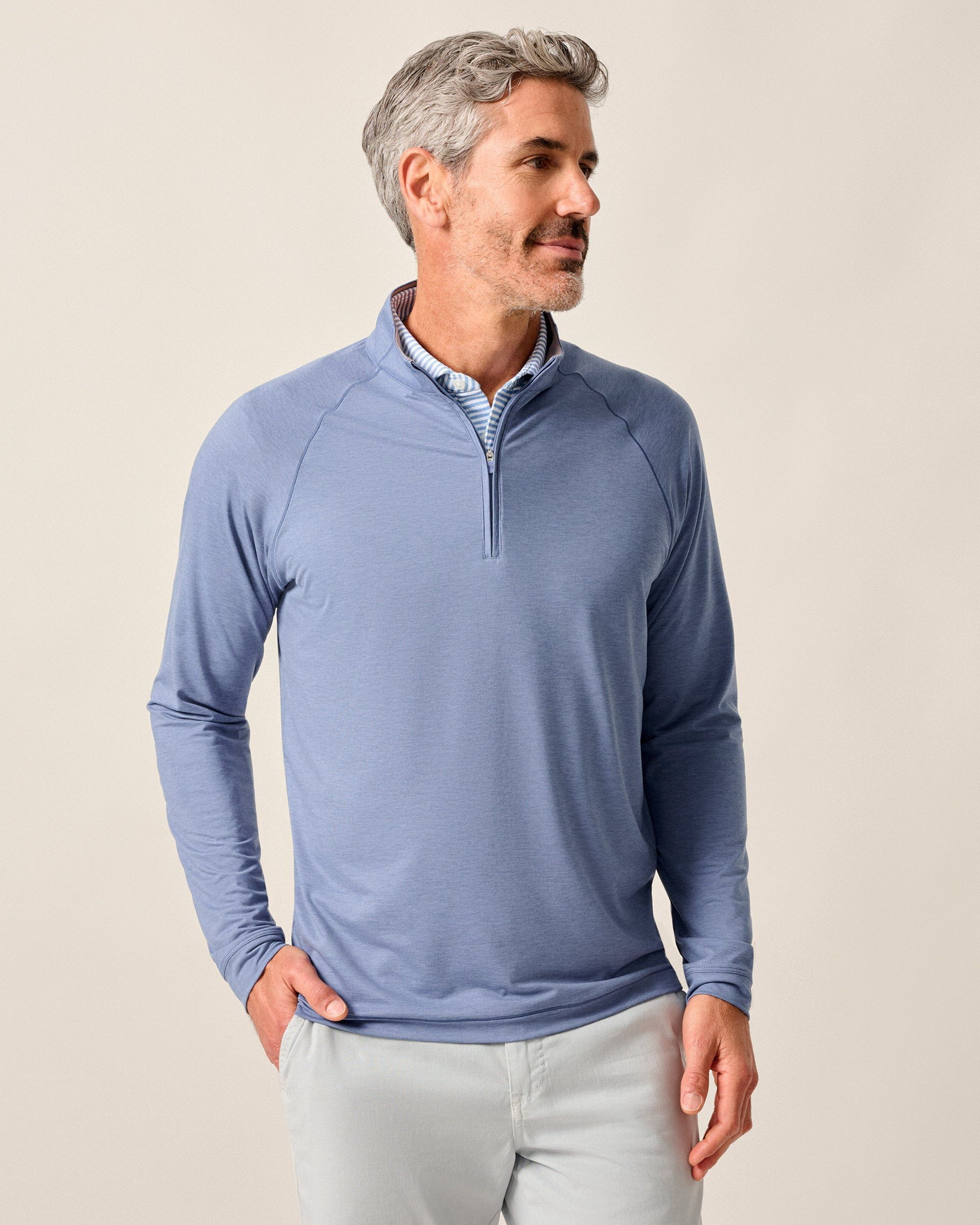 Freeborne Performance 1/4 Zip Pullover johnnie-O Mens (7850166) | eBay